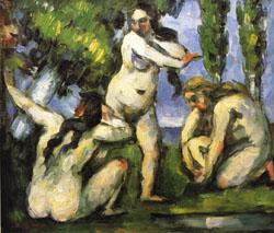 Paul Cezanne Three Bathers France oil painting art
